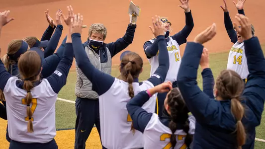 Softball Team Huddle Generic