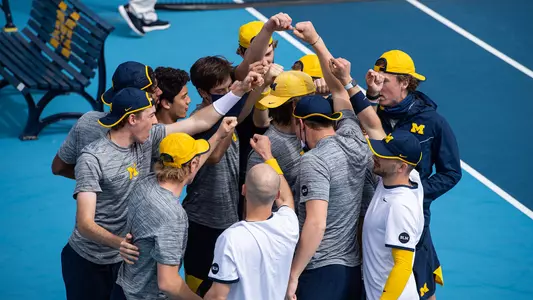Men's Tennis Huddle