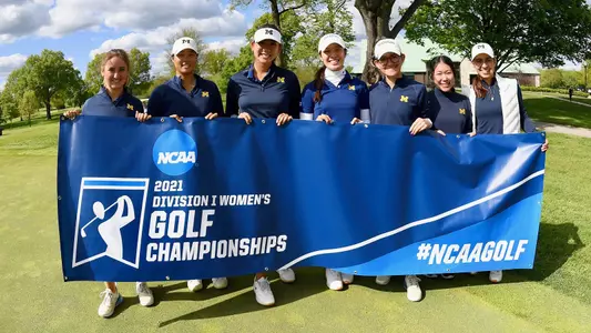 Women's Golf 2021 NCAA Regional Team Photo