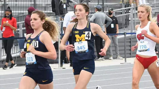 Katelynne Hart (left), Ericka VanderLende (Big Ten Conference)