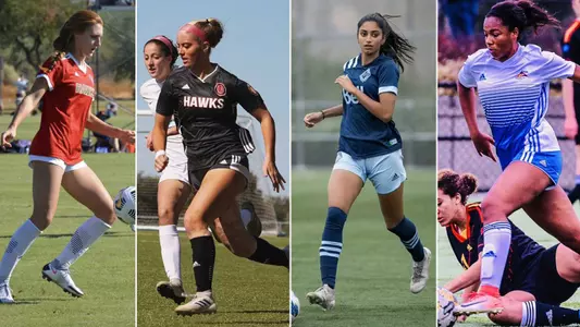 From left: Avery Kalitta, Avery Peters, Syah Mangat, Tamia Tolbert