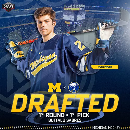 Owen Power NHL Draft Graphic
