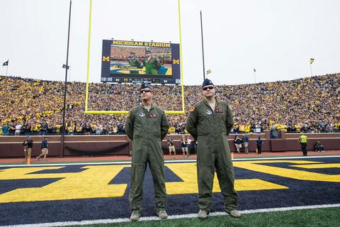 Nov. 5 vs. Michigan: Military Appreciation Day - BVM Sports