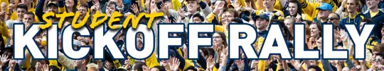 Student Kickoff Rally graphic