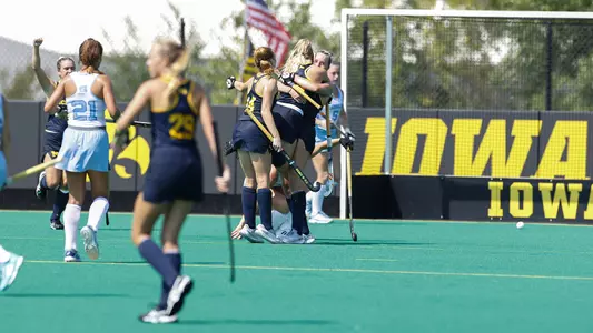 Field Hockey Team Celebration Generic (Brian Ray/Iowa)