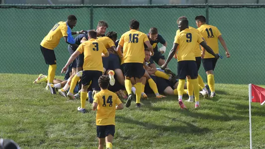 Men's Soccer Team Celebration Generic (Jose Juarez)