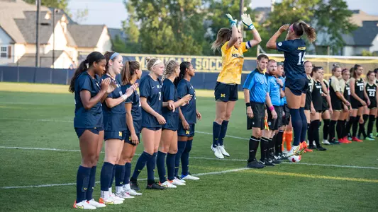 Women's Soccer Pregame Introduction Generic
