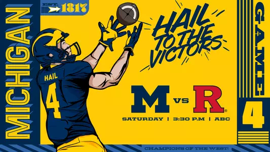 Michigan Monday: Game 4 vs. Rutgers