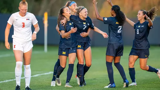 Women's Soccer Goal Celebration Generic