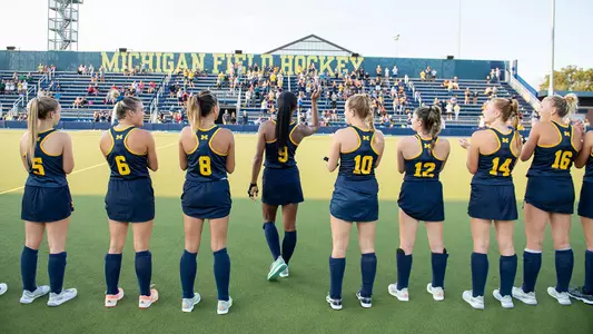 Field Hockey Pregame Lineup Generic