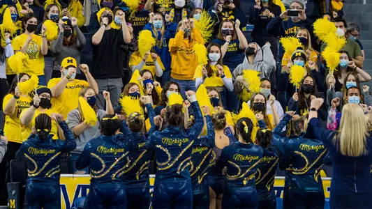 Women's Gymnastics The Victors with Crowd