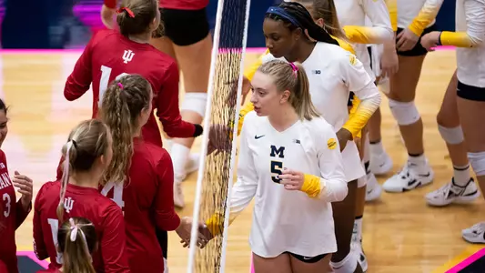 Volleyball Postgame Handshake Line