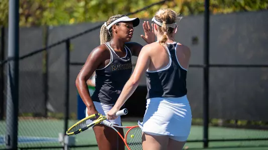 Jaedan Brown, left, and Kari Miller (photo courtesy ITA)
