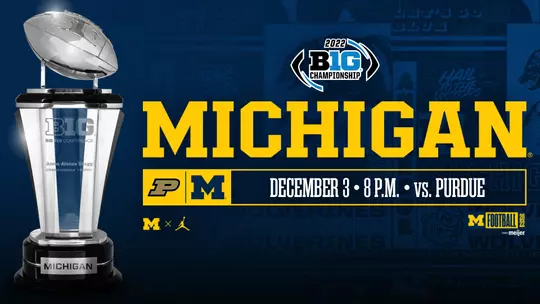 Michigan Monday: Big Ten Championship Game (Homepage)