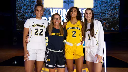 Taylor Woodson, Kim Barnes Arico, Macy Brown, Katy Eidle (from left)
