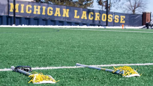 Women's Lacrosse Sticks on Field Generic