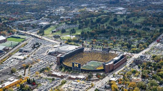 Campus Aerial Photo 2022, Michigan Stadium, Golf Course