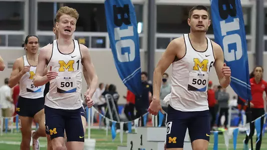 Henry Johnson and Cole Johnson - Big Ten Indoor