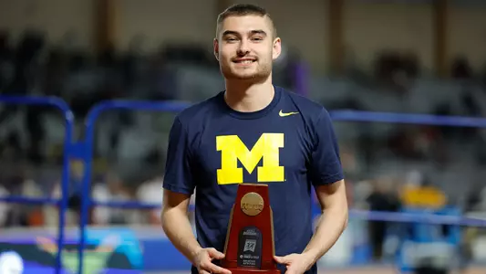 Cole Johnson Big Ten Indoor All-American