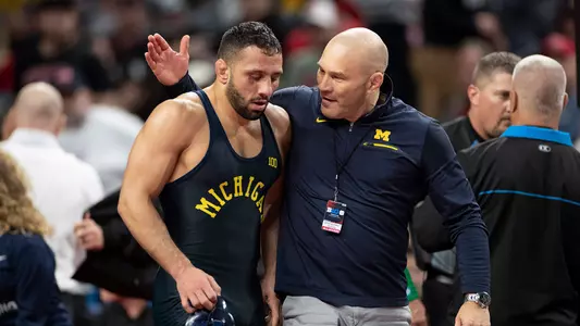 Sean Bormet (right) with Myles Amine