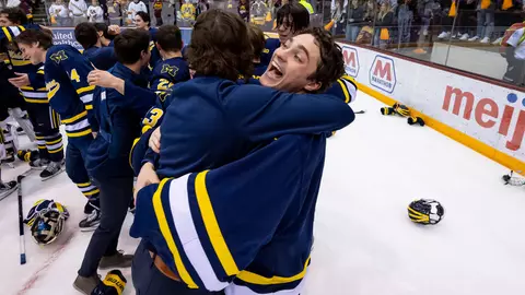 Ice Hockey Big Ten Champions Celebration