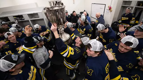 Ice Hockey Big Ten Champions Celebration