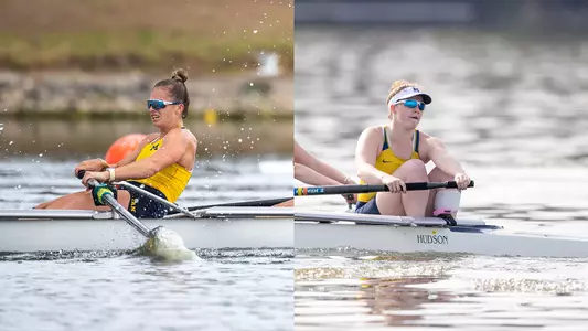 Grace Collins (L) and Katy Ward