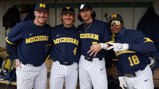 Baseball Players in Dugout
