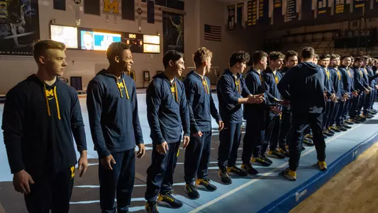 Men's Gymnastics Lineup