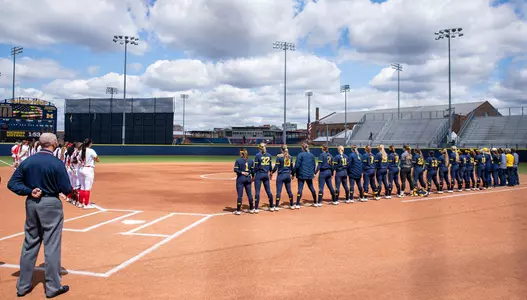Softball national anthem lineup