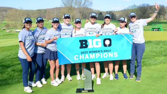 Women's Golf Big Ten Champions 2022