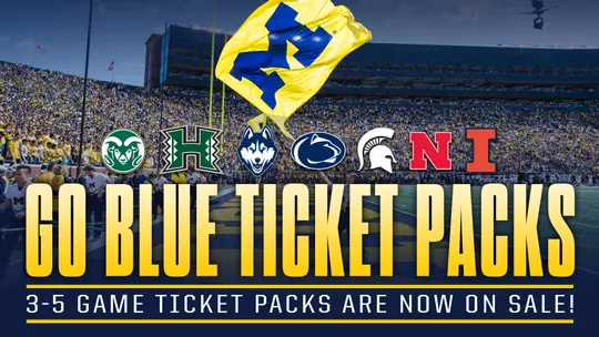 Michigan Football Ticket Packs