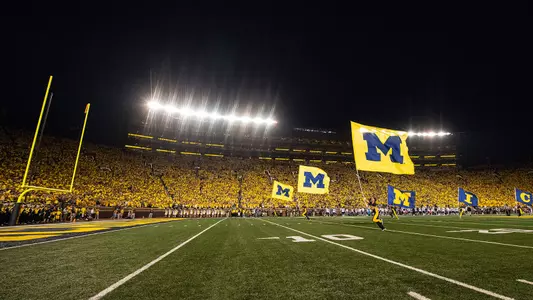 Football Flags Running