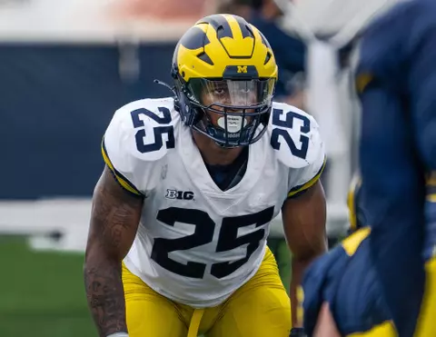 Junior Colson looks intensely before a rep