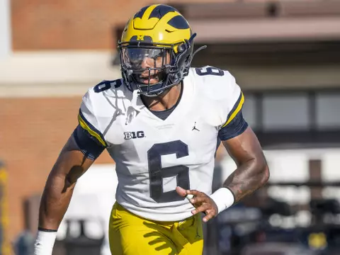 Michael Barrett moves as the play progresses