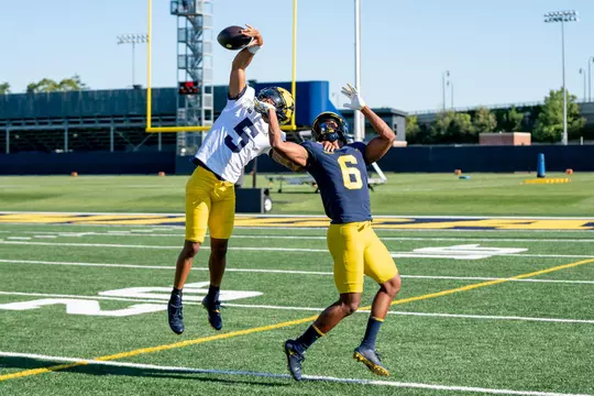 DJ Turner breaks up a pass