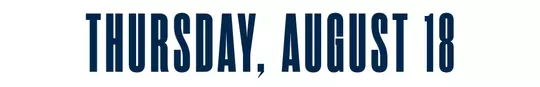 Men's Basketball 2022 Summer Trip: Daily Blog - Aug. 18 Header