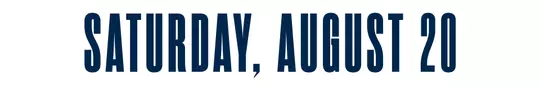 BKM Date Strip Saturday August 20