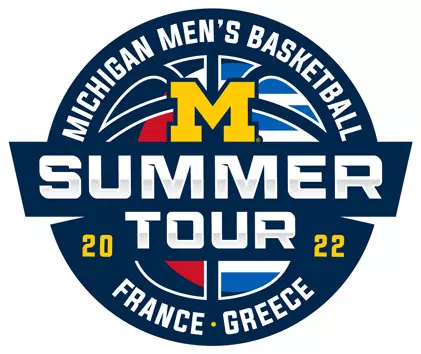 Men's Basketball 2022 Summer Trip logo