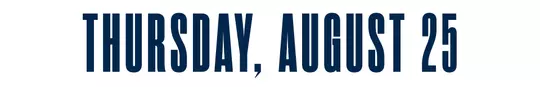 Men's Basketball 2022 Summer Trip: Daily Blog - Aug. 25 Header