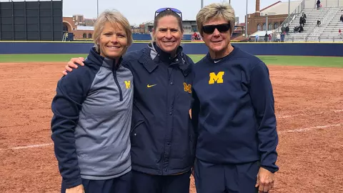 Softball Coaches: Tholl, Brundage, Hutchins