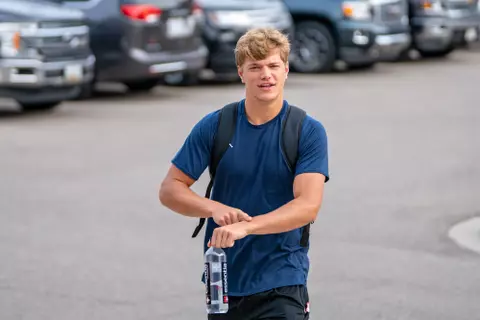 Michigan Football Training Camp Photos