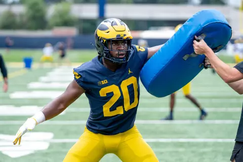 Michigan Football Training Camp Photos