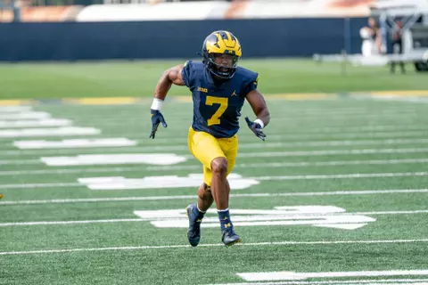 Michigan Football Training Camp Photos