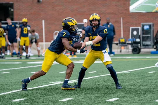 Michigan Football Training Camp Photos