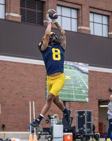Michigan Football Training Camp Photos