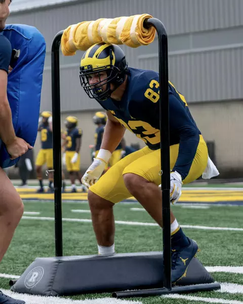 Michigan Football Training Camp Photos