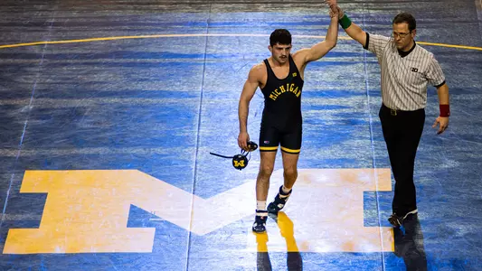 Wrestling Hand Raising