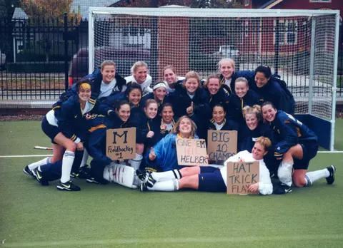 Michigan Field Hockey's 50th Season - Big Ten Championship 1997