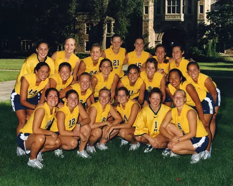 Michigan Field Hockey's 50th Season - Big Ten Championship 2002